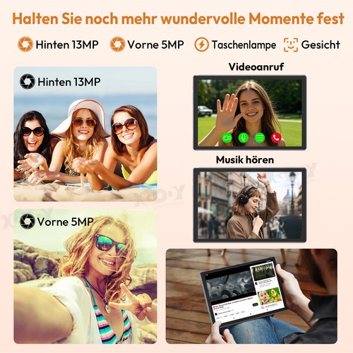 2025 Newests M10S Tablet 12 Zoll Android 14 Tablet 24GB+256GB/2TB Gaming Tablet - Bild 9 von 35