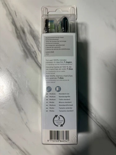 Philips Sonicare Original W2 Premium 8/16 Bürsten Schwarz Weiß Ersatz Aufsteck - Bild 14 von 30