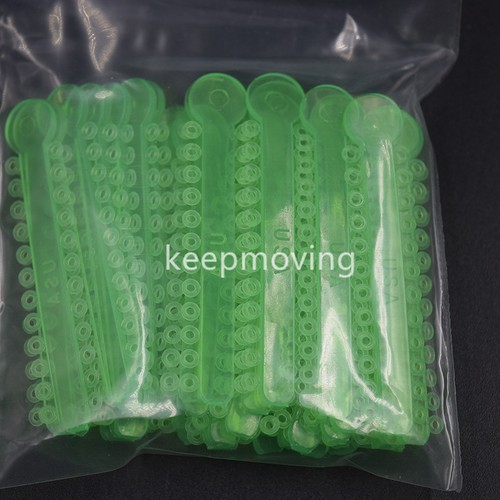 Dental Orthodontic Ligature Ties Elastics Rubber Bands Arch Wire Elasitcs Ovoid - Picture 10 of 117
