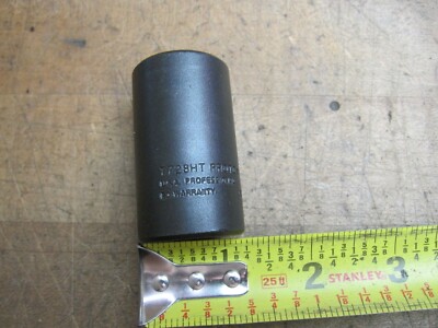 Proto 7728HT 3/8'' drive 7/8'' flank drive deep well thin wall socket black oxide
