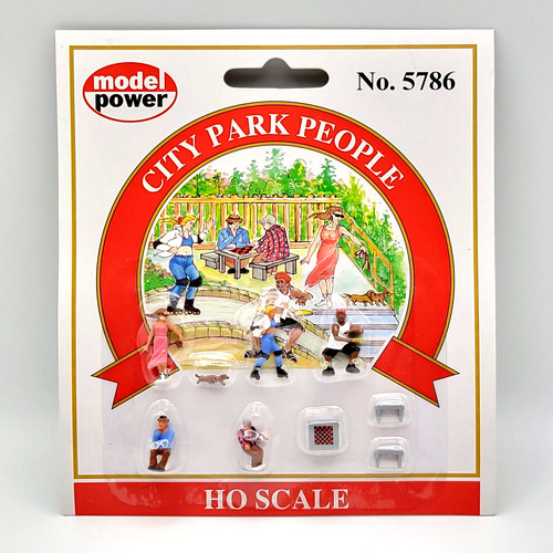 NUEVAS estatuillas pintadas a mano modelo escala HO City Park People 5786 | Zustand: New