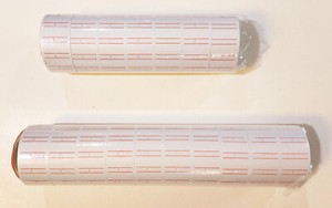 PRICE LABELS 17 ROLLS New Opened Package FOR PRICING GUN