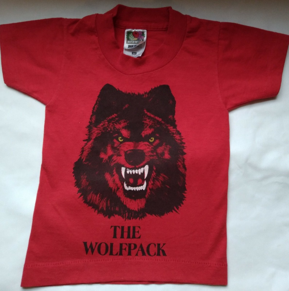 NWO The Wolfpack T Shirt Vintage 90s Pro Wrestling Size childs 2-4