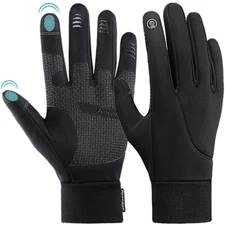-10℉ Windproof Winter Warm Gloves Waterproof Touchscreen Non-Slip Freezer Gloves