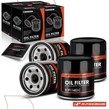 A-Premium 4x Engine Oil Filter for Chevy Spark 2013-2015 10K Miles Protection