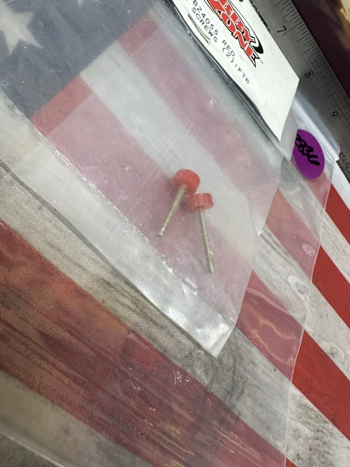 HobbyZone HBZ4055 Red Tail Screws for: FTB 2pc. - Image 4 of 4