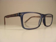 Gamma Ray Optics GR899 Matte Blue & Tortoise Horn-Rimmed RX Eyeglass Frames