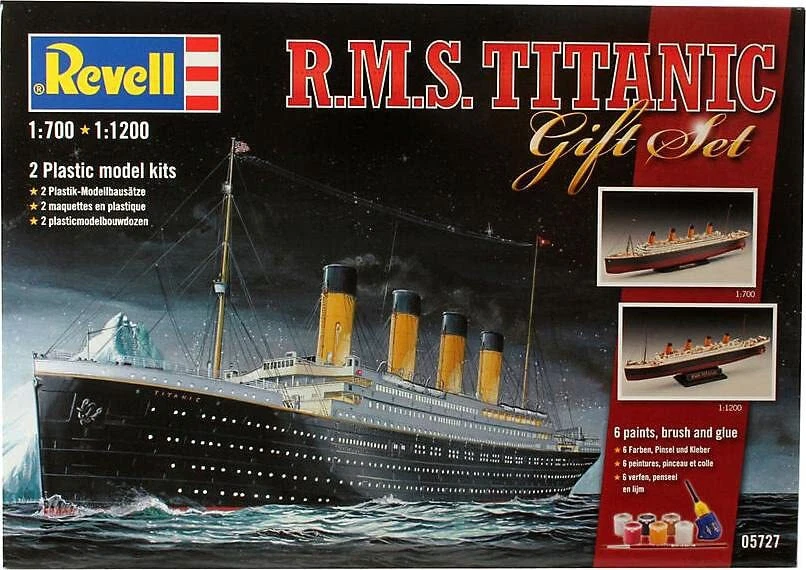 Modellbausatz Schiff 1700&11200 - Geschenkset R.M.S. Titanic im Maßstab 1700&... - Bild 3 von 4