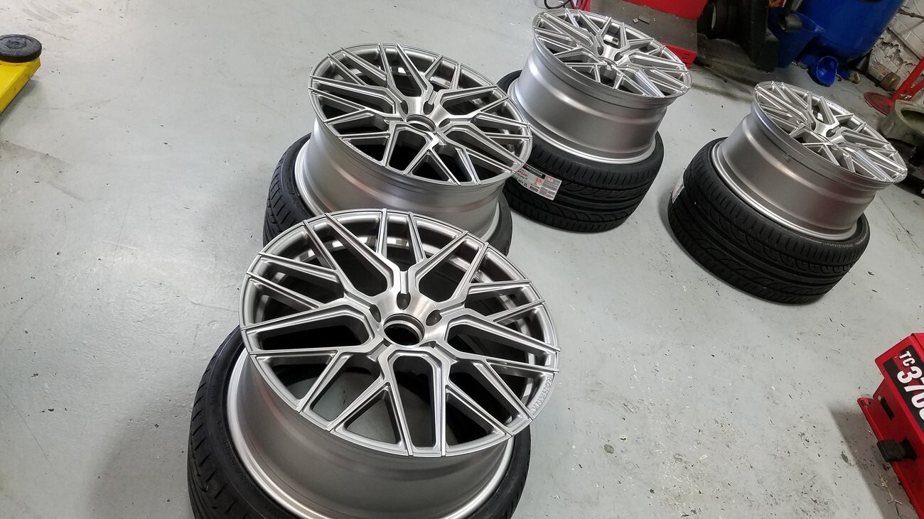 20" 21" Rohana RFX10 Wheels for Chevrolet Corvette C8 Audi R8 10 McLaren Huracan