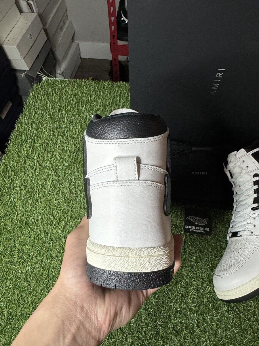Size 42 (US 9) - Amiri Skel High Top Sneakers ' Black, White Size 42 (US 9) - Amiri Skel High Top Sneakers ' Black, White