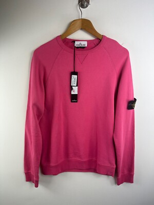 Neu Authentisches Stone Island Sweatshirt mit Rundhalsausschnitt für Herren