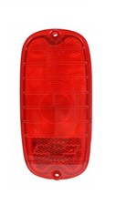 USA-Made! 1960-66 Chevrolet Impala Fleetside Tail Light Lens, Red Trim Parts!