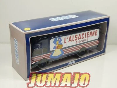 HACHETTE CA202 CAMIONS 1/43 altaya IXO TEST SAVIEM SOMUA JL 19 Biscuits L'Alsacienne 1957