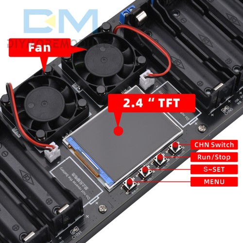 8CH 18650 Battery Capacity Internal Resistance Tester Auto Charging Discharge - Picture 11 of 24