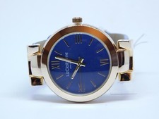 Liz Claiborne New York LIZ48N Genuine Leather Quartz Women's Watch New Battery