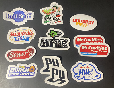 Zuru Mega Gross Minis - Stickers (12)