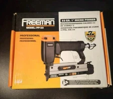 Freeman 23 GA 1" Micro Pinner PP123 Pneumatic 60-100 PSI