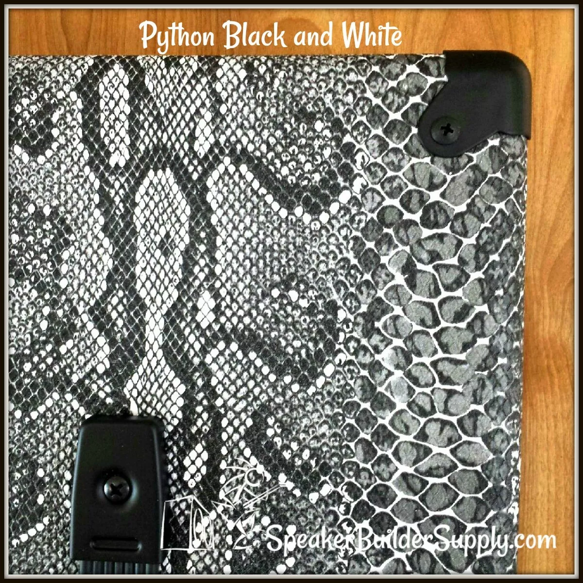 Black and White Snakeskin pattern tolex 34u0026#034; WIDTH (per yd) | eBay