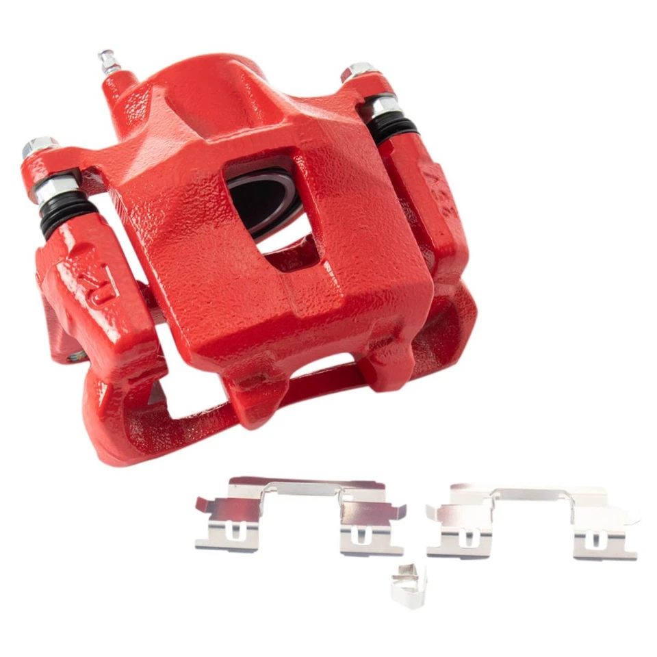 Комплект суппортов переднего тормоза подходит для Scion tC 2000-2005 Toyota Celica 2005-2010 годов выпуска - Изображение 4 из 4