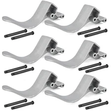 Easy-Off Aluminum (Cast) 6″ Offset Stop Upright kit 1705454-6 Tarp Stops-12 Pins