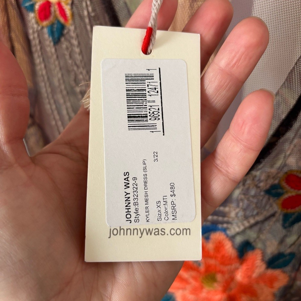 johnny was kyler mesh dress Johnny Was Kyler Mesh Dress