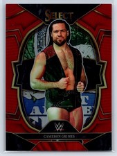2023 Panini Select WWE #33 Cameron Grimes Red Prizms #/175