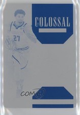 2019 Panini National Treasures Printing Plate Cyan 1/1 Jamal Murray Logoman u6m