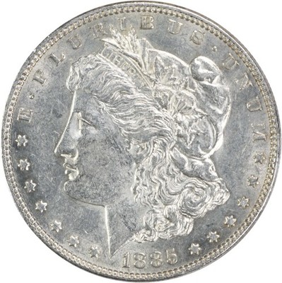 1885 Morgan Silver Dollar AU Uncertified #1118