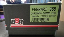 BBR 96A FERRARI 355  Corona Extra  Campionato Europeo 1996. 1/43 Factory Built