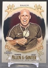 2021 Topps Allen & Ginter Chrome #232 Simon Baker Soccer Coach