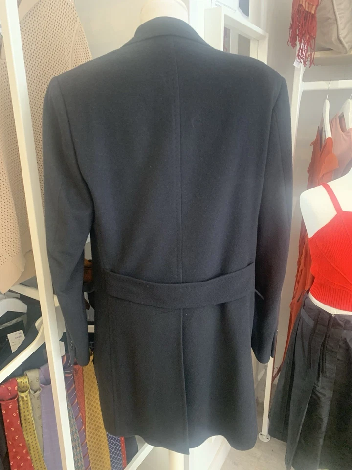 Corneliani Pure Cashmere Coat Men’s Navy 46 EU (Small) - Image 2 of 4