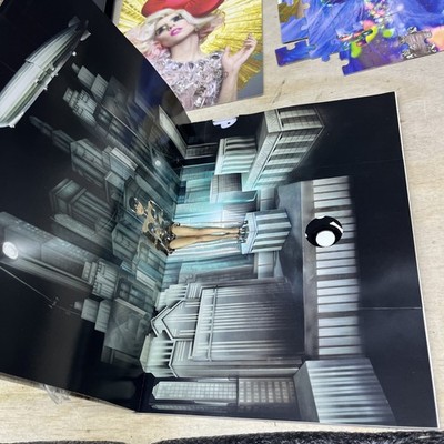 Lady Gaga Fame Monster Collector's Ed Art Book Deluxe Pack Missing