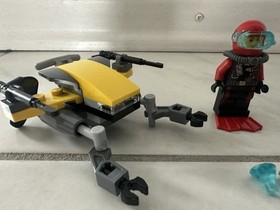 LEGO CITY: Deep Sea Diving Scooter (60090) with instructions and original box