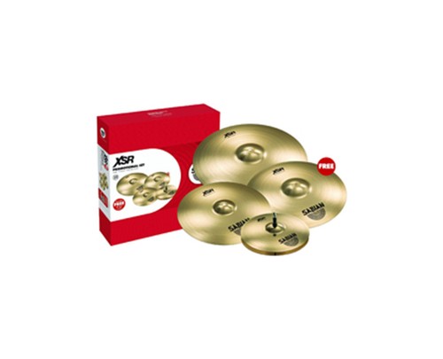 Sabian XSR5005GB Performance Cymbal Set with FREE 18'' Crash Cymbal
