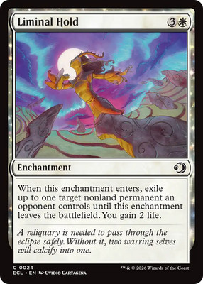 MTG - Liminal Hold - Lorwyn Eclipsed - NM - EN - Foil