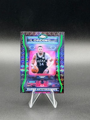GIANNIS ANTETOKOUNMPO 2025-26 Topps Chrome Loading Geometric Green Refractor /99