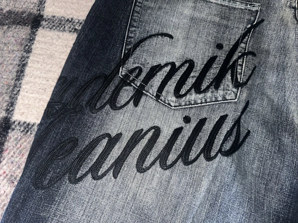 Pantalones de mezclilla Akademiks para hombre talla 44 80 % algodón Hong Kong RN0100964 Foto 4 de 4