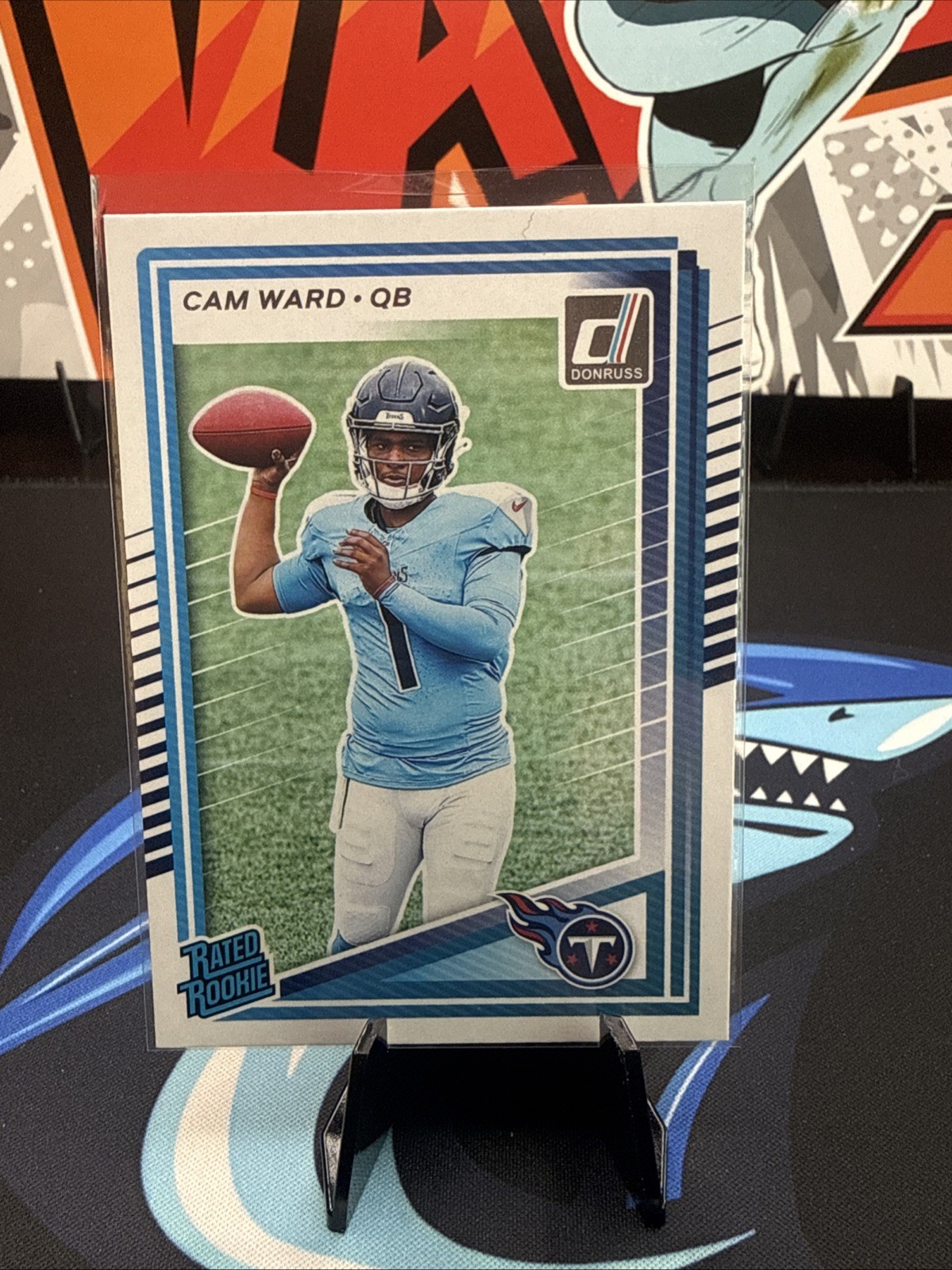 2025 PaninI Donruss Cam Ward Rated Rookie Card 🏈Tennessee Titans🏈