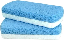 Glass Pumice Stone for Feet, Callus Remover and Foot Scrubber & Pedicure Exfolia