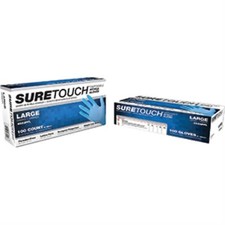 2 pc SAS SAFETY GLOVES NITRILE DISPOSABL PWDER FREE SMALL 100/BX