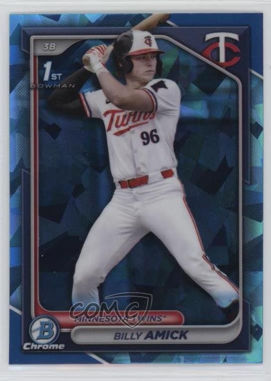 2024 Bowman Chrome Draft Sapphire Edition Billy Amick #BDC-68 11b4
