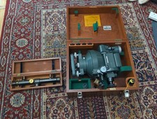 Hilger & Watts Meteorological Balloon Tracking Theodolite Kit Balloon 50s-60s UK