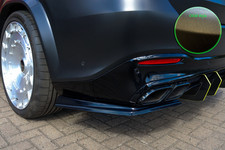 Heckansatz Seitenteile aus ABS f&uuml;r Mercedes AMG GLS 63 4Matic in OEM Optik