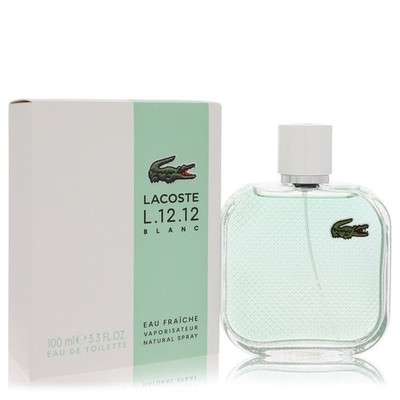 Lacoste Eau De Lacoste L.12.12 Blanc Eau Fraichie Cologne 3.4 oz EDT