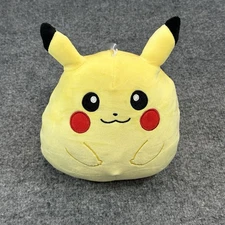 Pokémon Pikachu Squishmellow Style Window Clinger Plush Toy Stuffy 8” Yellow