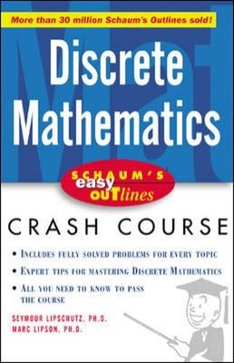 Schaum's Easy Outline of Discrete Mathematics Marc, Lipschutz, Se