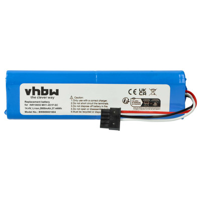 Akku für Xiaomi Mijia 2 MI ROBOT VACUUM MOP P 2600mAh 14,4V
