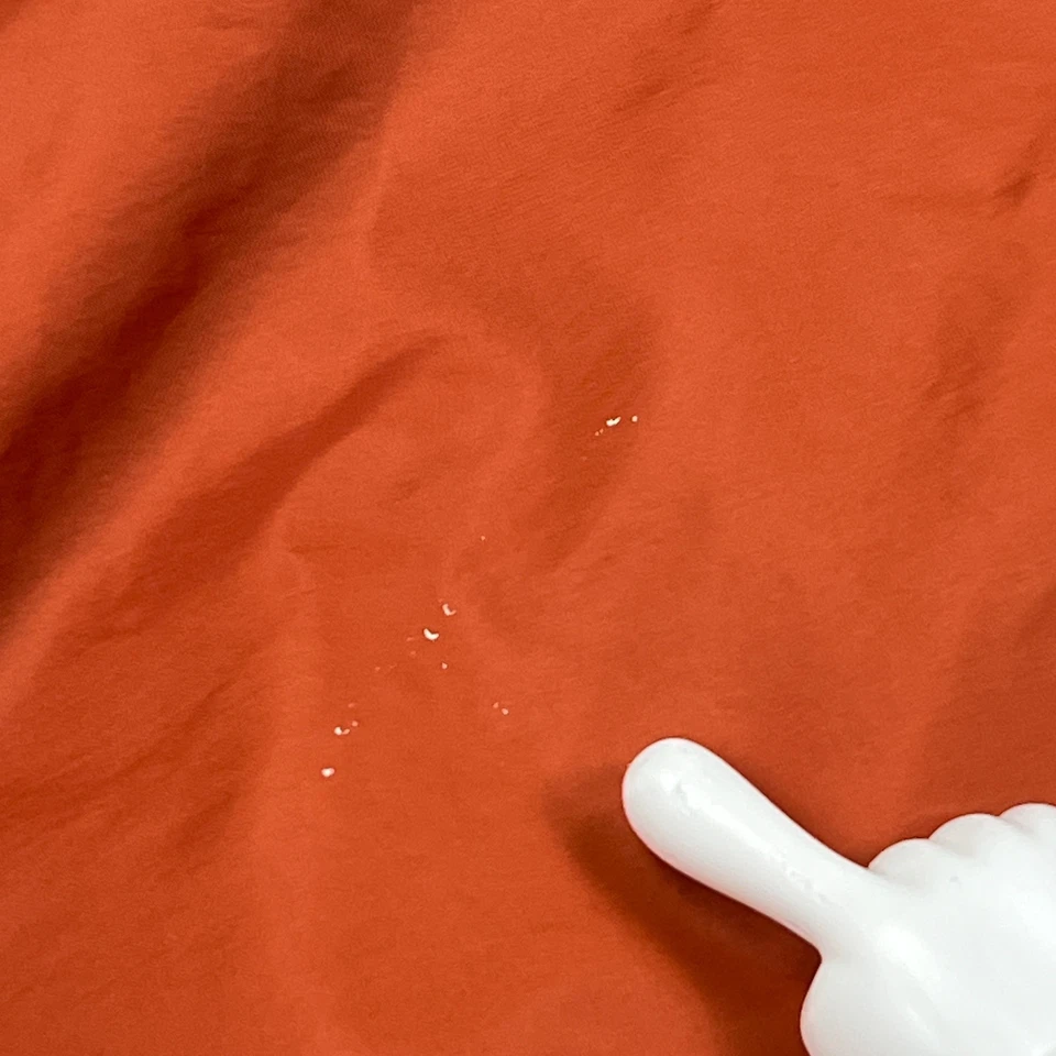 Chaqueta convertible cortavientos JanSport Anorak XXL naranja/gris 1/2 cremallera de colección para hombre Foto 3 de 4