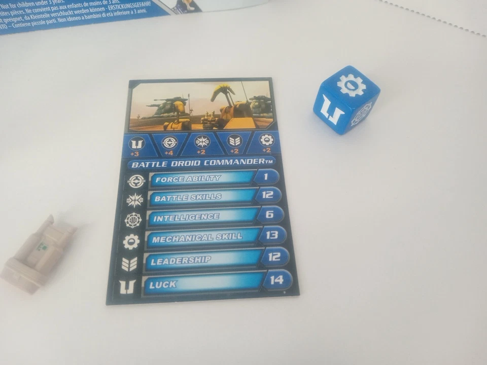 Star Wars 3.75" TCW Clone Wars CW22 Battle Droid Commander Loose Complete Figure - Image 4 of 4