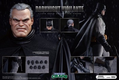 CHAOS 002 Darknight Vigilante Batman Black 1/12 Action Figures